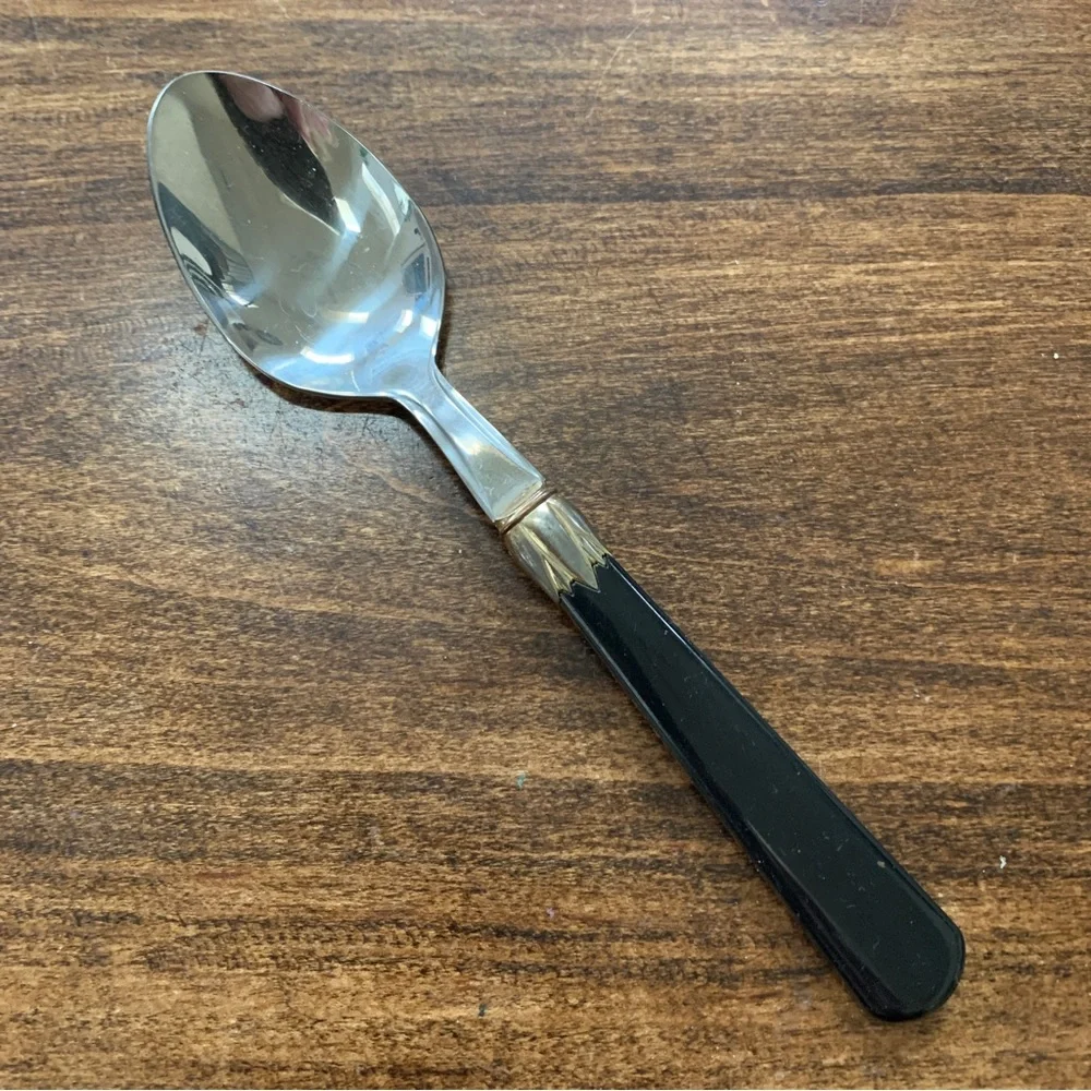 4/$15 one teaspoon black handle